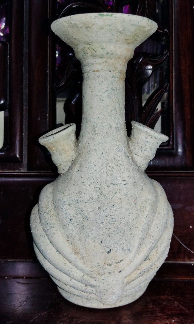 Old Stone Vase, Hobbies & Toys, Collectibles & Memorabilia, Vintage