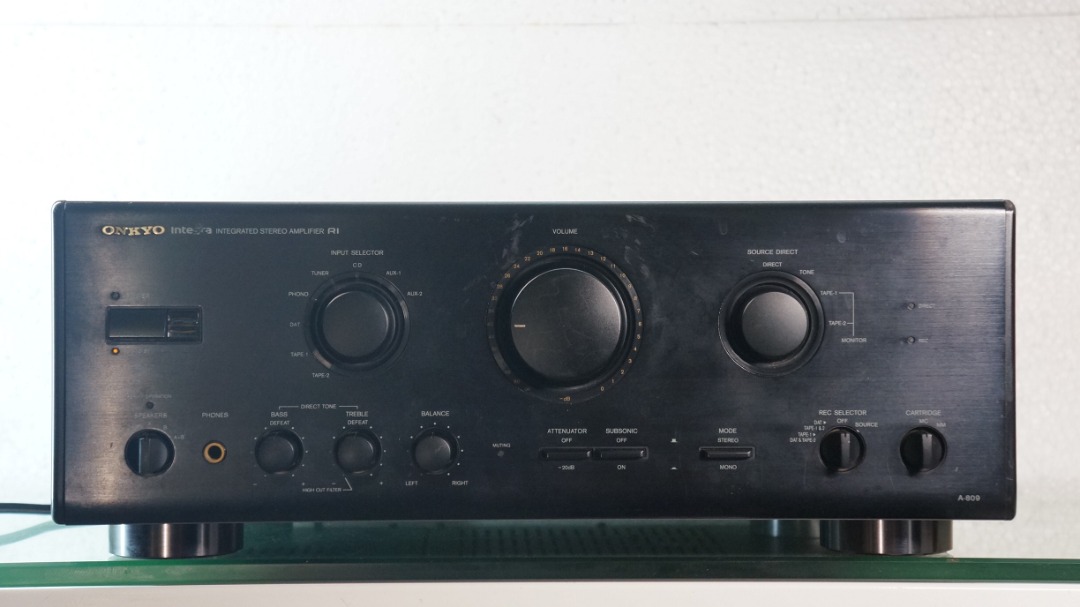 Onkyo Integra A809 Integrated Stereo Amplifier R1, Audio, Soundbars