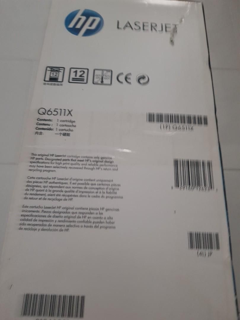 [Original] HP 11X High Yield Black Original LaserJet Toner Cartridge ...