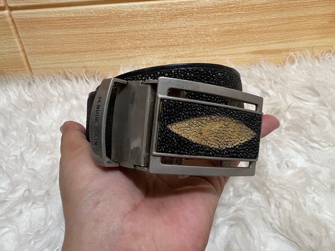 Men’s Vaquero Belt El General Imitation Stingray 45574