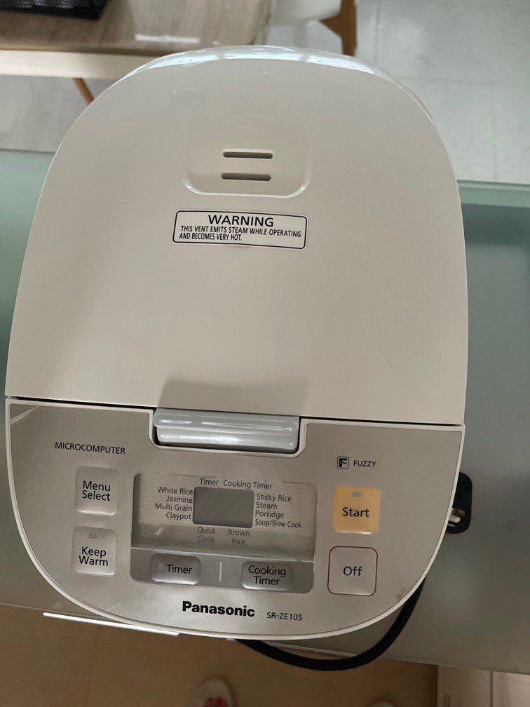 Panasonic Rice Cooker SRZE 105, TV & Home Appliances, Kitchen