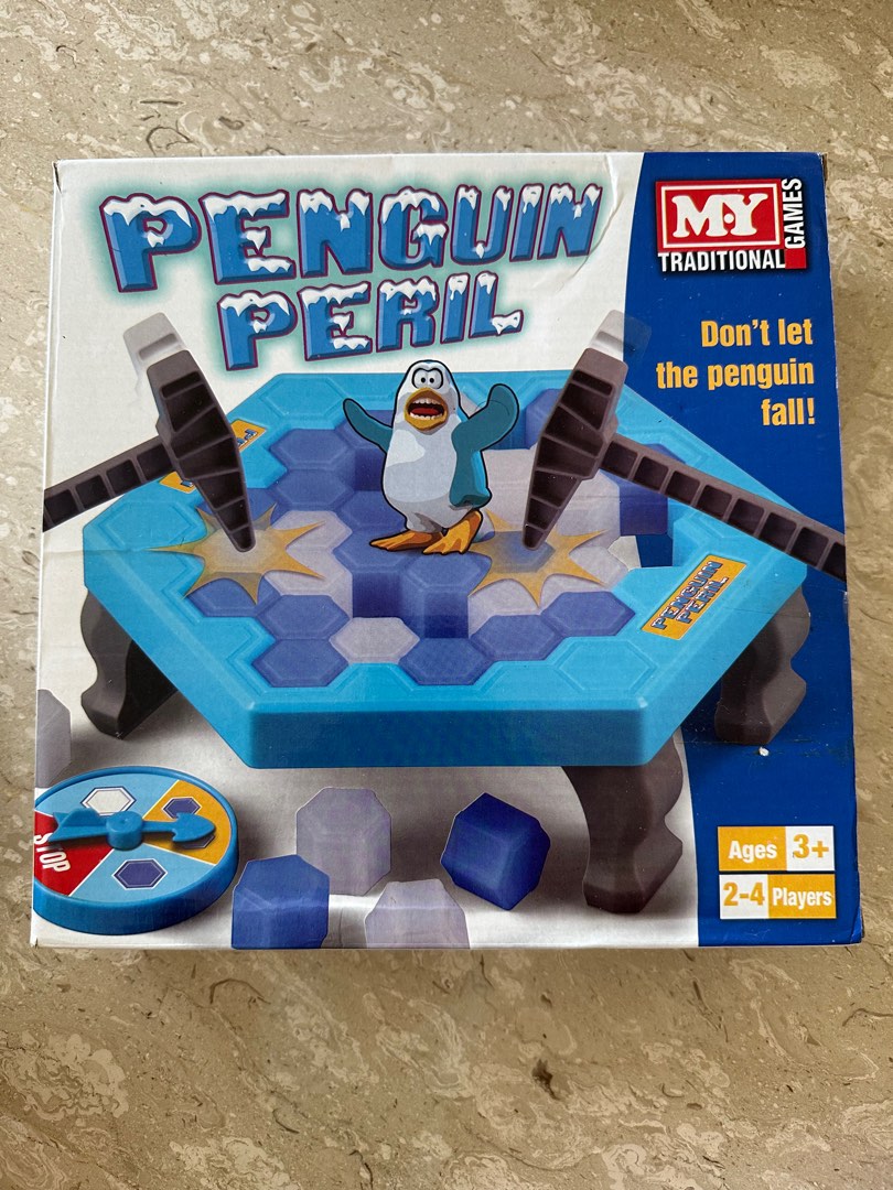 Penguin Peril board game, Hobbies & Toys, Toys & Games on Carousell