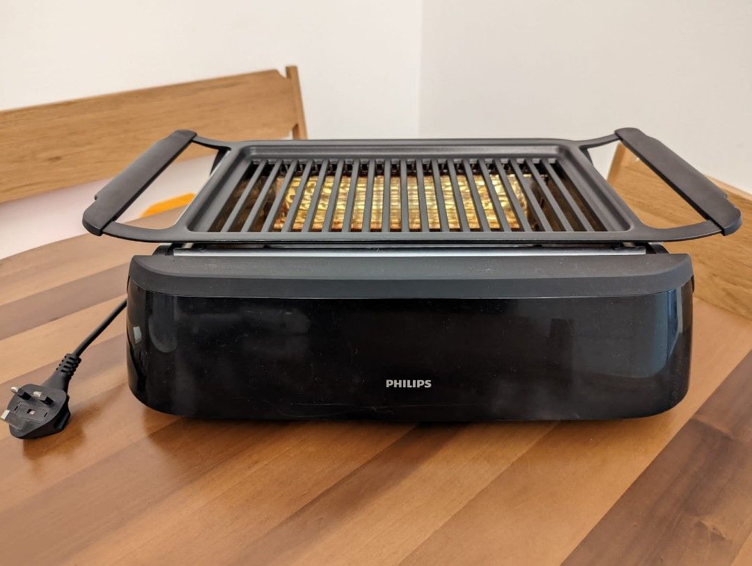 Philips Avance Collection Smokeless Indoor Grill, TV & Home Appliances
