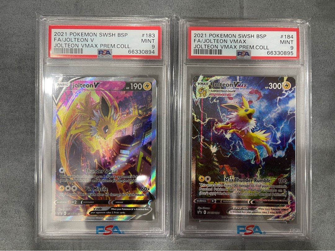 jolteon vmax pokemon card value Jolteon VMax