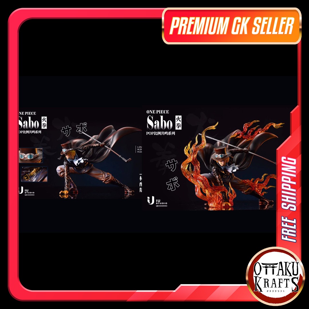 【PO】Sabo | IU Studio | One Piece【FREE Shipping】GK Figurine | GK Figure ...