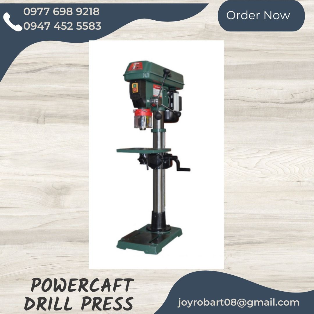 POWERCRAFT DRILL PRESS, Commercial & Industrial, Construction Tools
