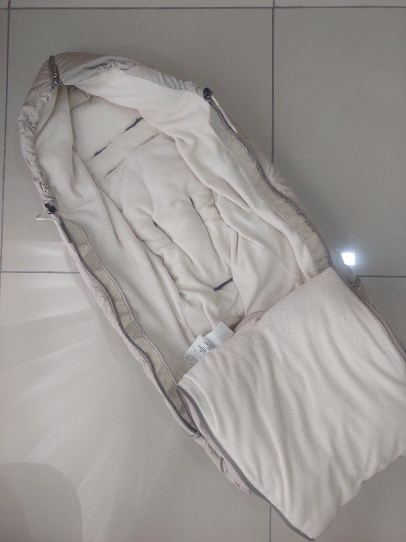 Stokke footmuff beige melange hotsell