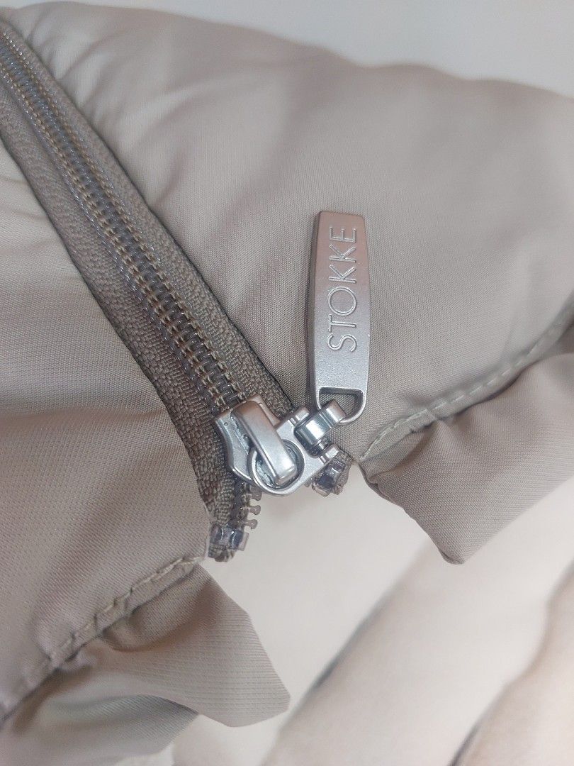 Stokke footmuff deals beige melange