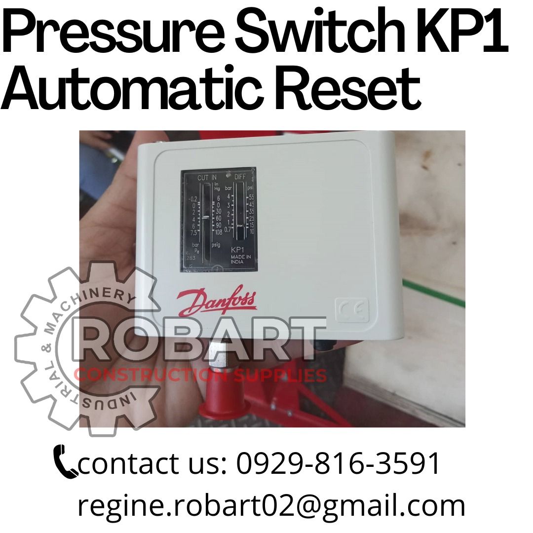 Pressure Switch KP1 Automatic Reset, Commercial & Industrial