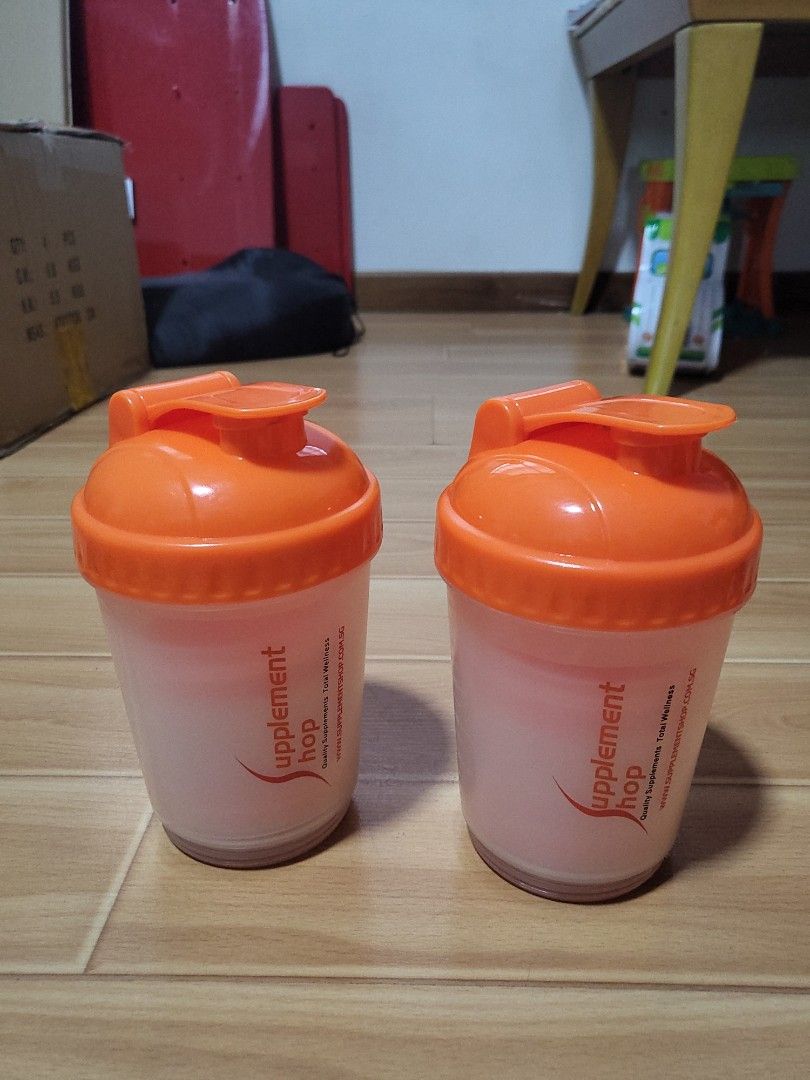 Protein Shaker Bottles 600ml, Health & Nutrition, Health Supplements