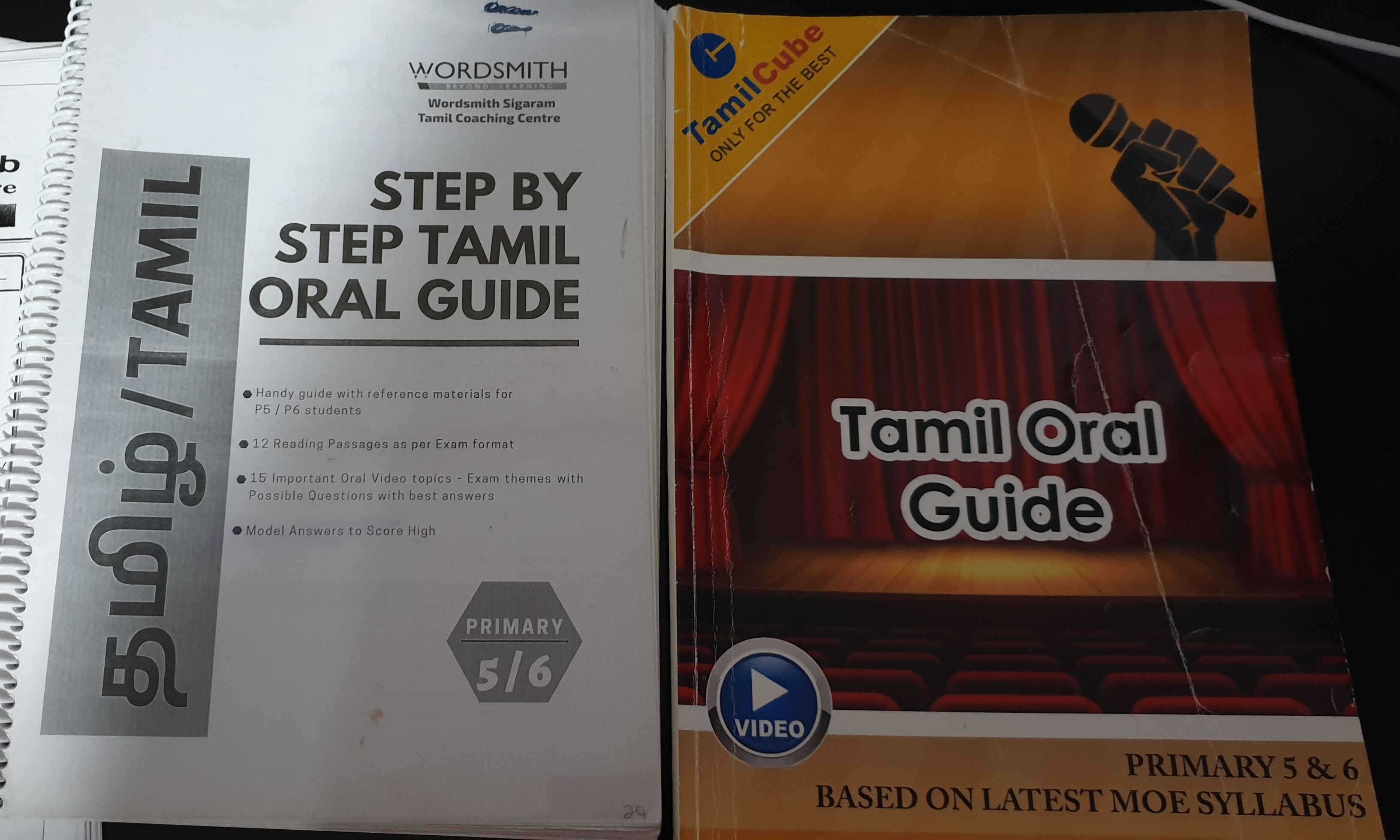PSLE Tamil Oral book with notes, Hobbies & Toys, Books & Magazines