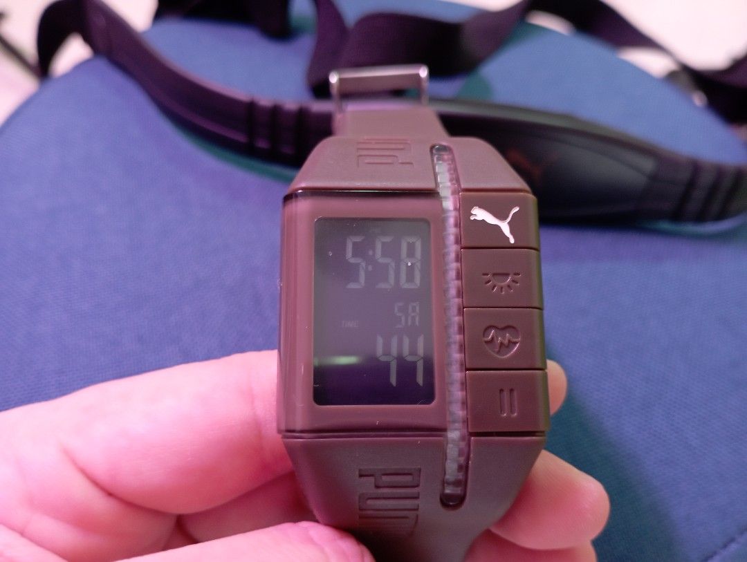 Puma heart rate monitor digital watch
