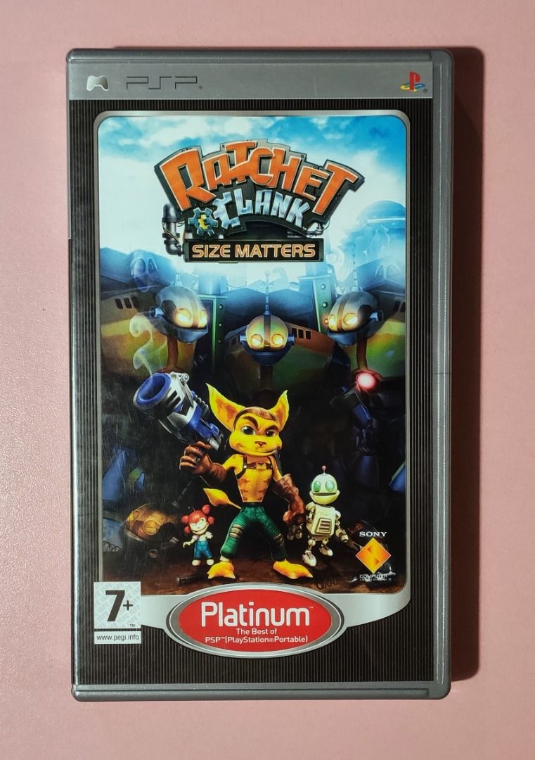 Ratchet & Clank Size Matters [PSP Game] [ENGLISH Language] [CIB