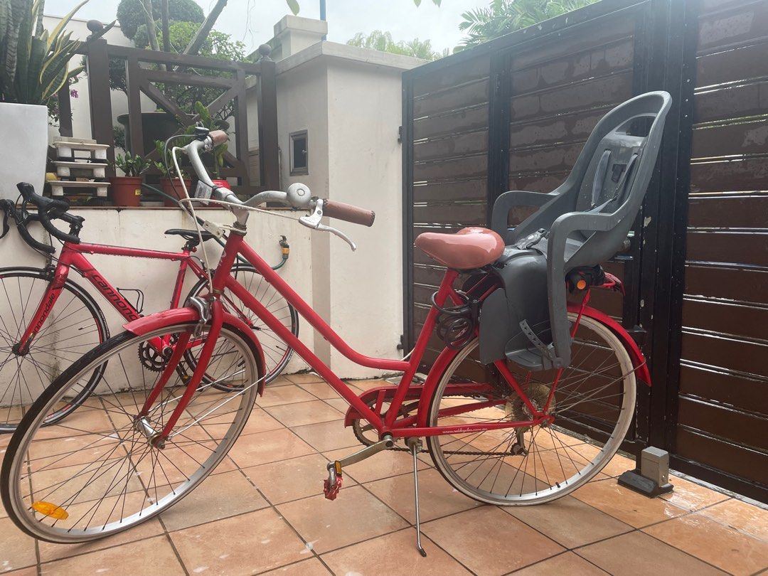 Red ladies bike sale