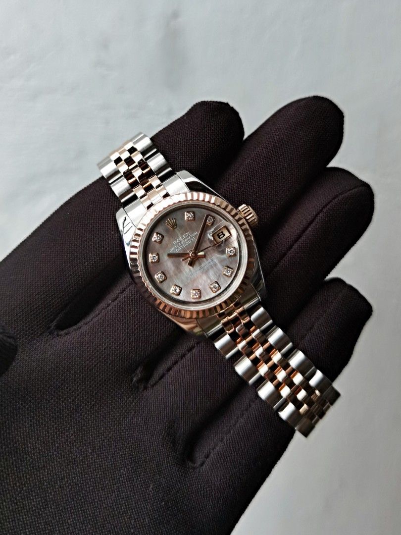 Rolex lady datejust everose gold outlet
