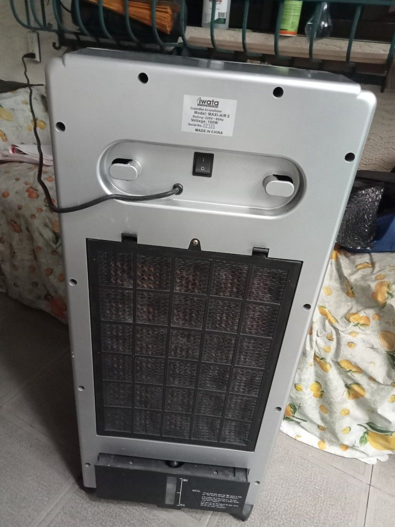 RUSH! Iwata MAXIAIR 2 Evaporative Airconditioner (working but with water pump issue) (Read