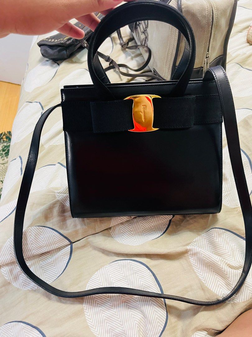 Salvatorre Ferragamo Bow bag (Category: Luxury Bags & Wallets) located in San Jose del Monte. Submitted by DELUXFORLESS (Listing ID 1194948162, Image 1). Description: Rare and classic bag of Salvatore Ferragamo Sought after, guranteed orig. For more details send a pm..