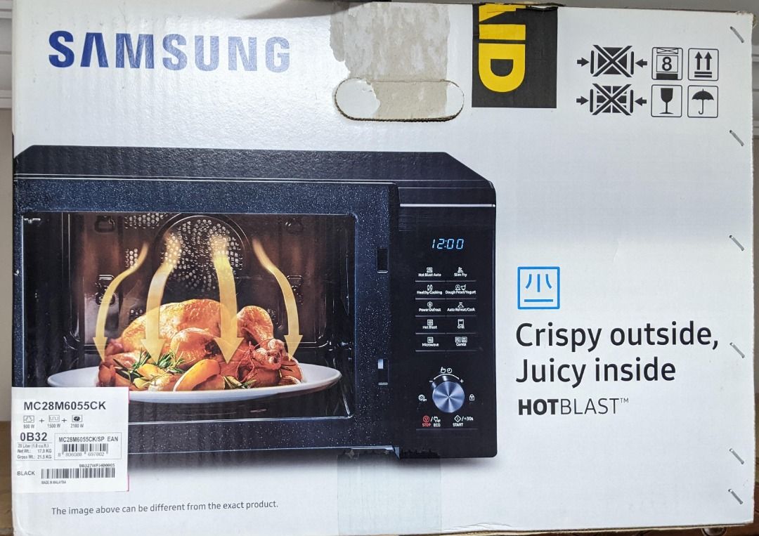 Samsung Convection (Hot blast) Convection Microwave Oven, 28 L, Black