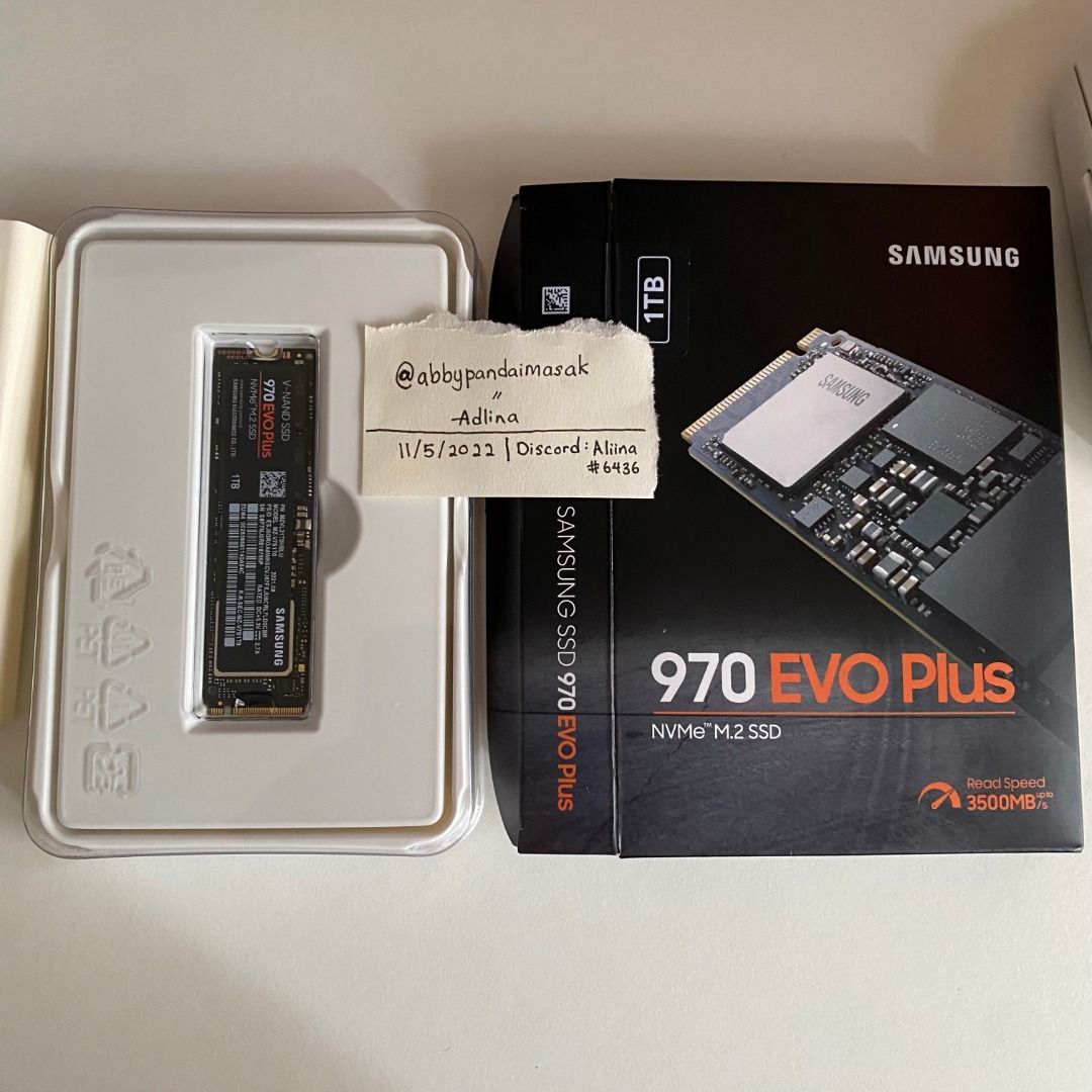 Samsung 970 EVO Plus 1TB M.2