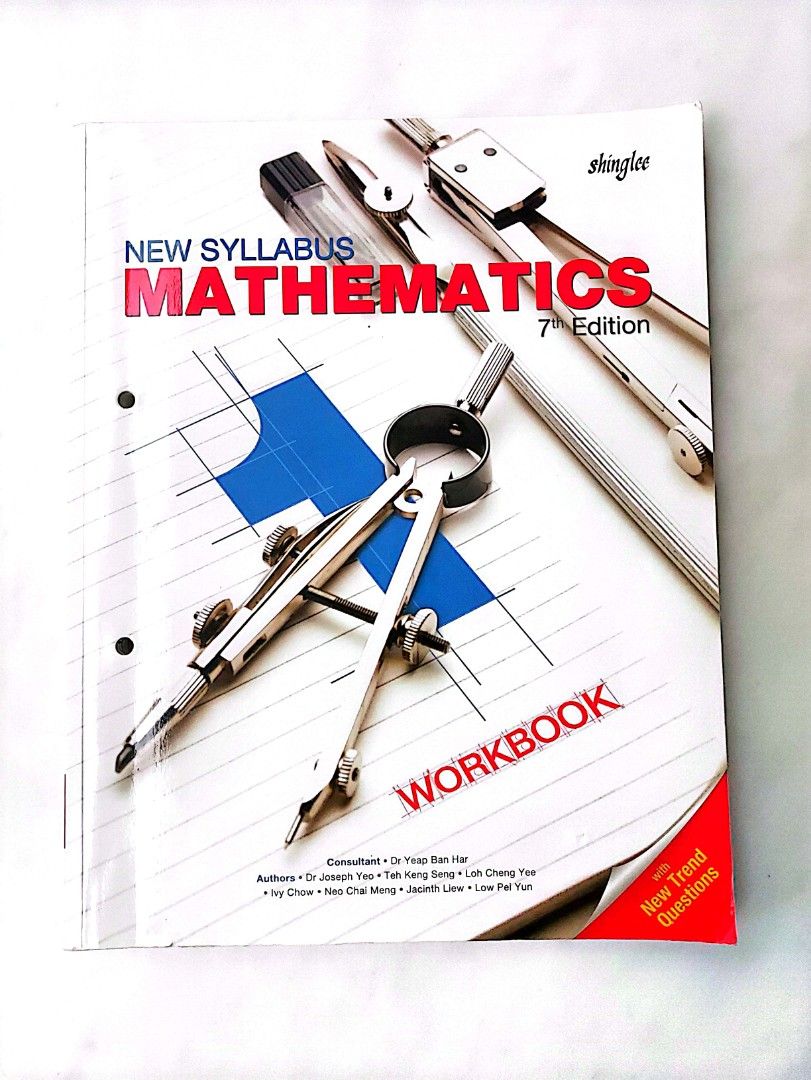Sec 1 New Syllabus Mathematics 7th Edition [TEXTBOOK + WORKBOOK BUNDLE ...