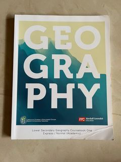 Secondary 1 textbook - Geography