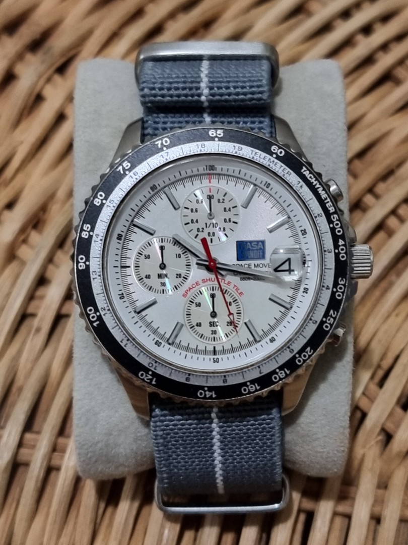 Seiko NASA Spinoff Chronograph, Men's Fashion, Watches & Accessories,  Watches on Carousell