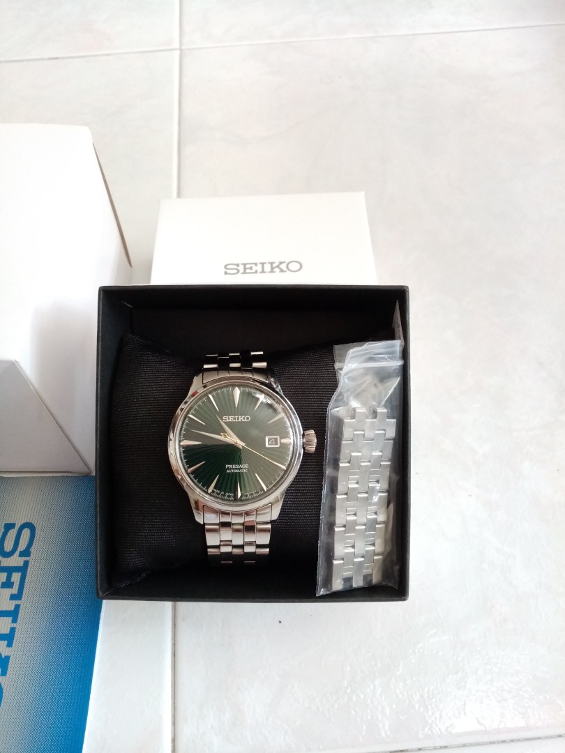 Seiko Presage SRPE 15, Made in Japan., Men's Fashion, Watches &  Accessories, Watches on Carousell