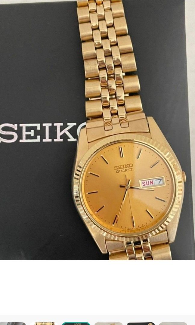 Seiko SGF206, Men's Fashion, Watches & Accessories, Watches on Carousell