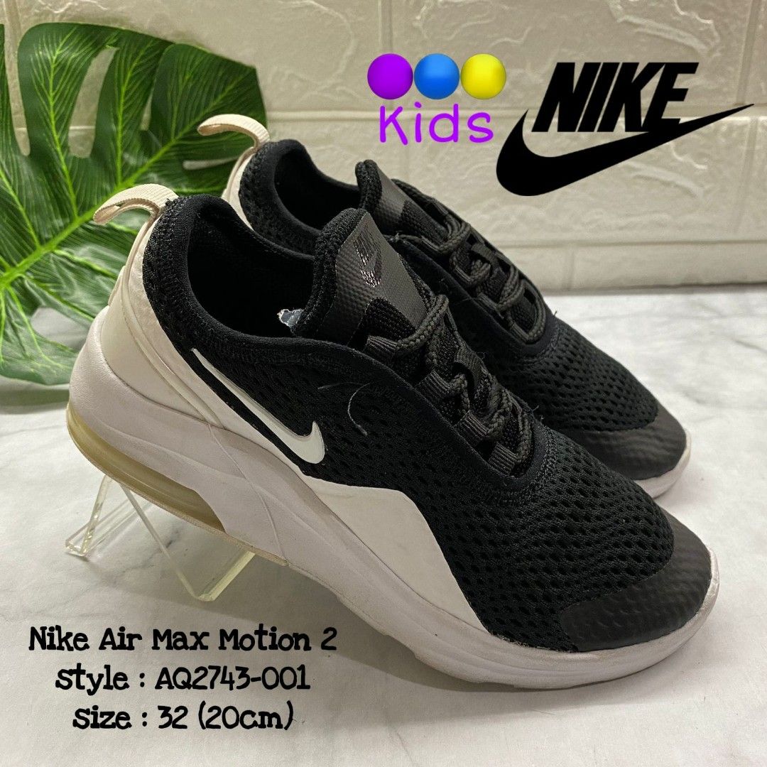 Sepatu Anak Nike AQ2743 001 Air Max Motion2 size 32 20cm Bayi