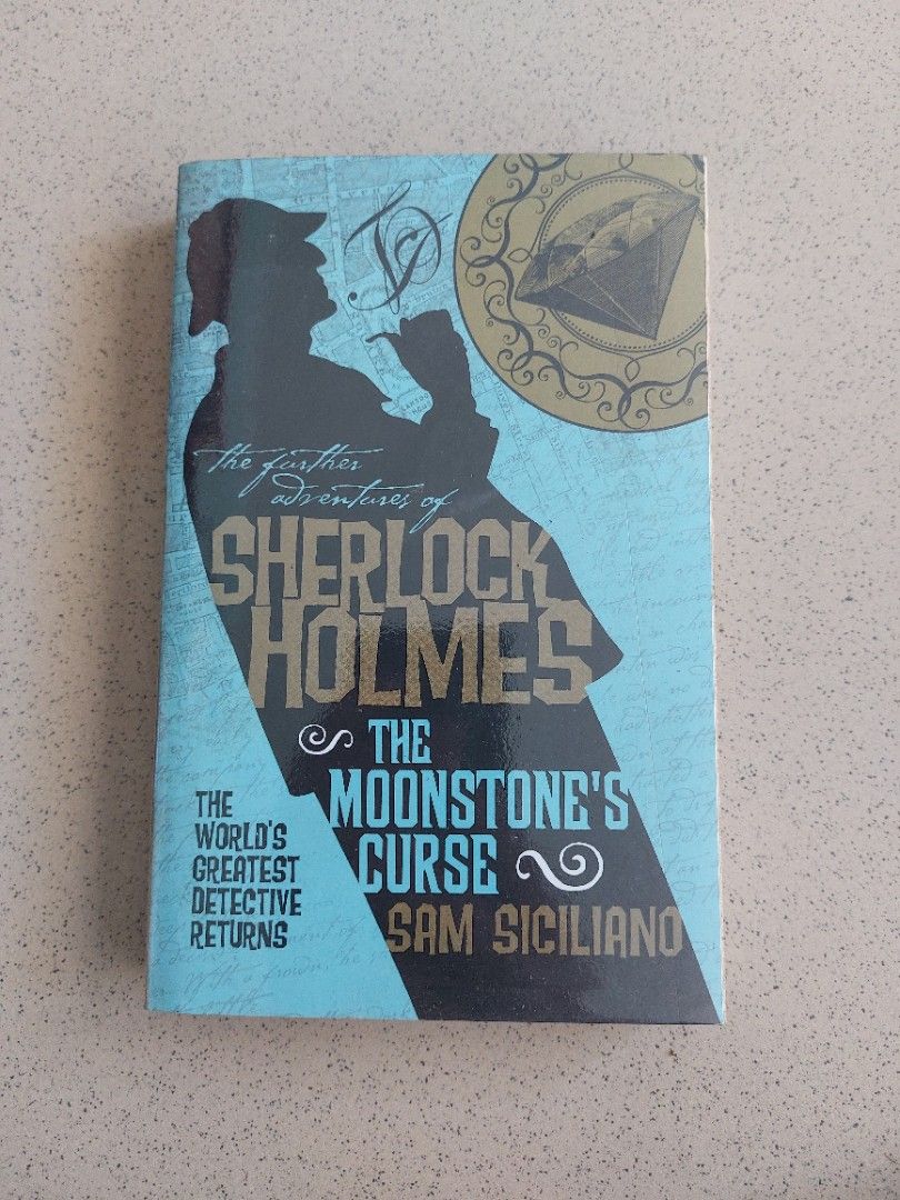 Sherlock Holmes: The Moonstone's Curse (Category: Storybooks) located in Manila. Submitted by gavatrava (Listing ID 1194759380, Image 1). Description: The Further Adventures of Sherlock Holmes: The Moonstone's Curse •bought in World Trade book fair • with plastic cover • publisher: Titan Books • with minor page discoloration.