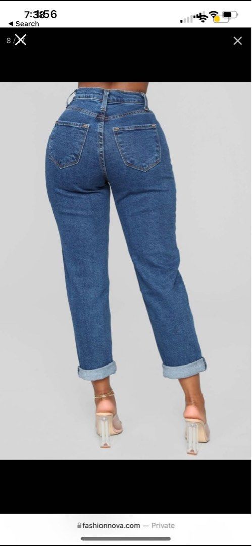 Fashion nova shop jeans size