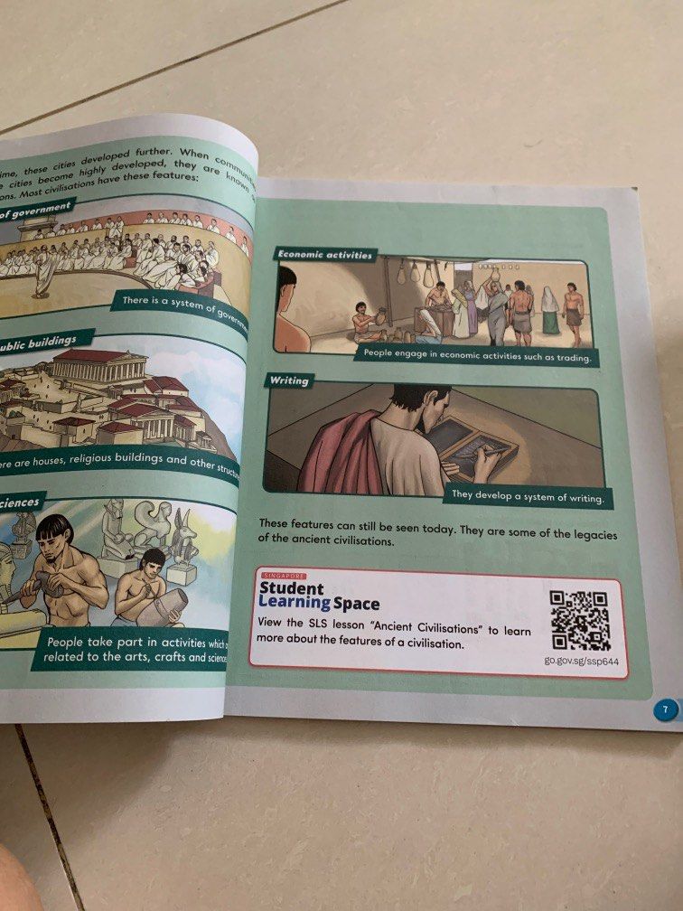 Social studies P6, Hobbies & Toys, Books & Magazines, Textbooks on