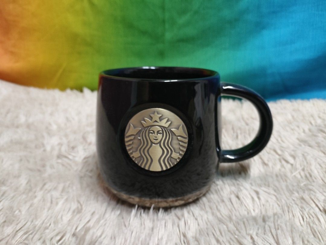 Black sales starbucks mug