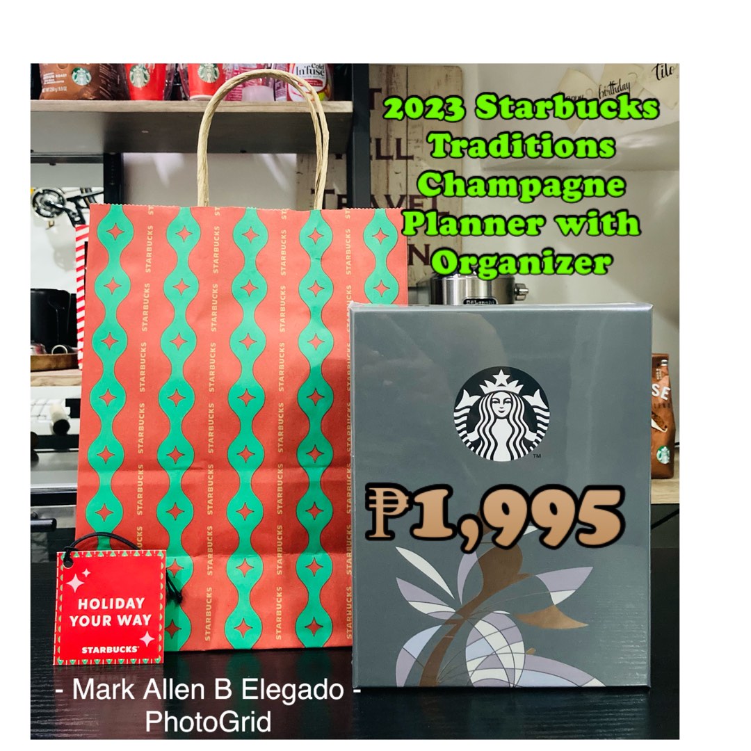 Starbucks Traditions Collections Planner 2023, Hobbies & Toys
