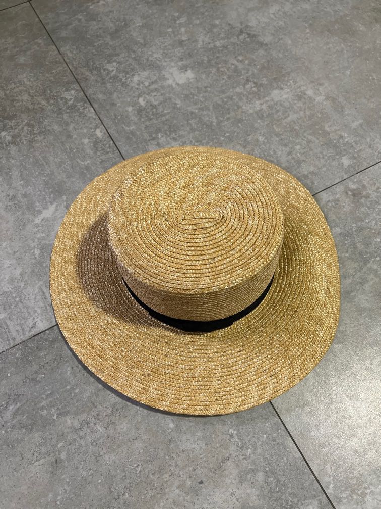 Straw Hat, Women's Fashion, Watches & Accessories, Hats & Beanies on ...