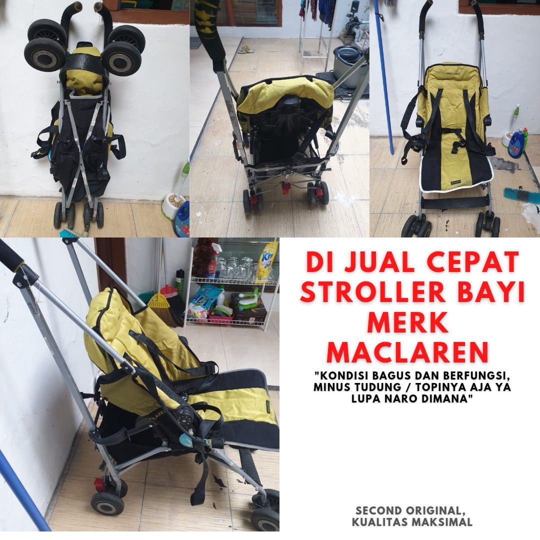 Jual stroller maclaren second shop
