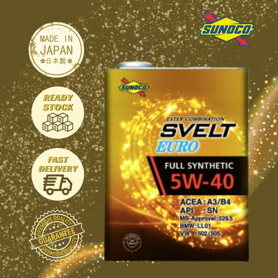 送料無料 4L×4本 スノコSVELT EURO スヴェルト オイル 5W-50 - 自動車 ...