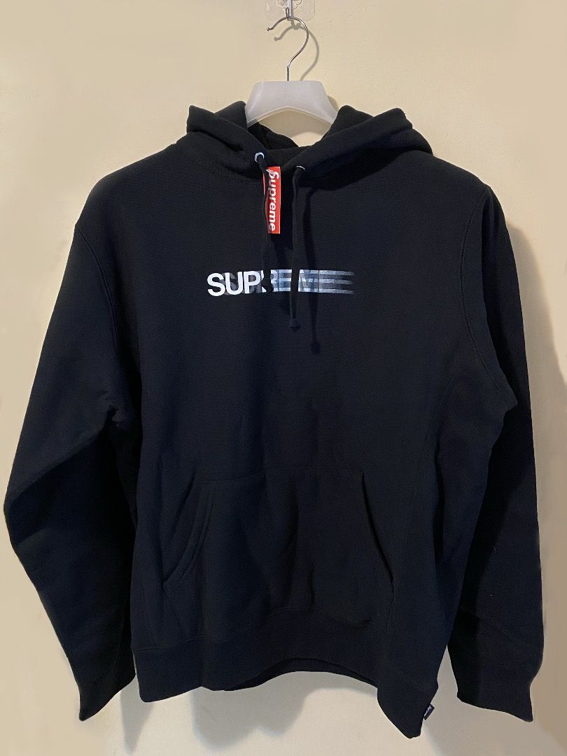 Supreme Motion Logo Hoodie Black