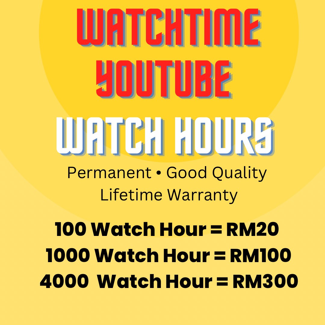 Minimum watch time youtube online