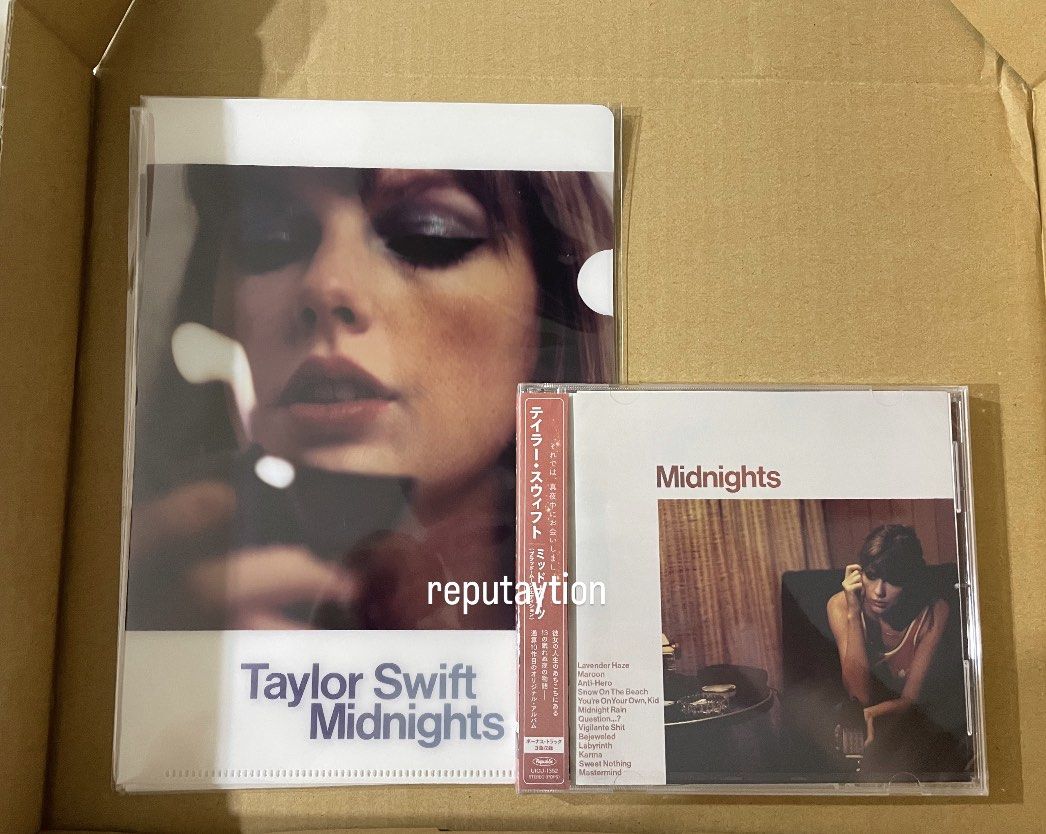 Taylor Swift Midnights Blood Moon Edition Japanese CD, 興趣及遊戲