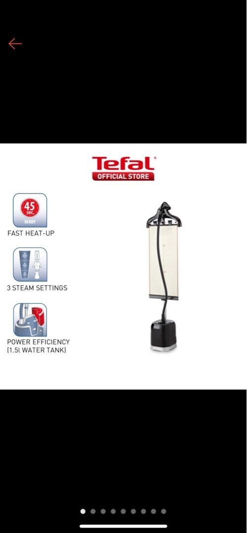 Tefal Garment Steamer, TV & Home Appliances, Irons & Steamers on Carousell