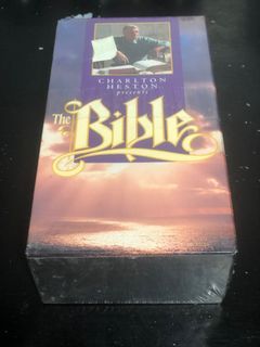 The Bible VHS 2 Tapes