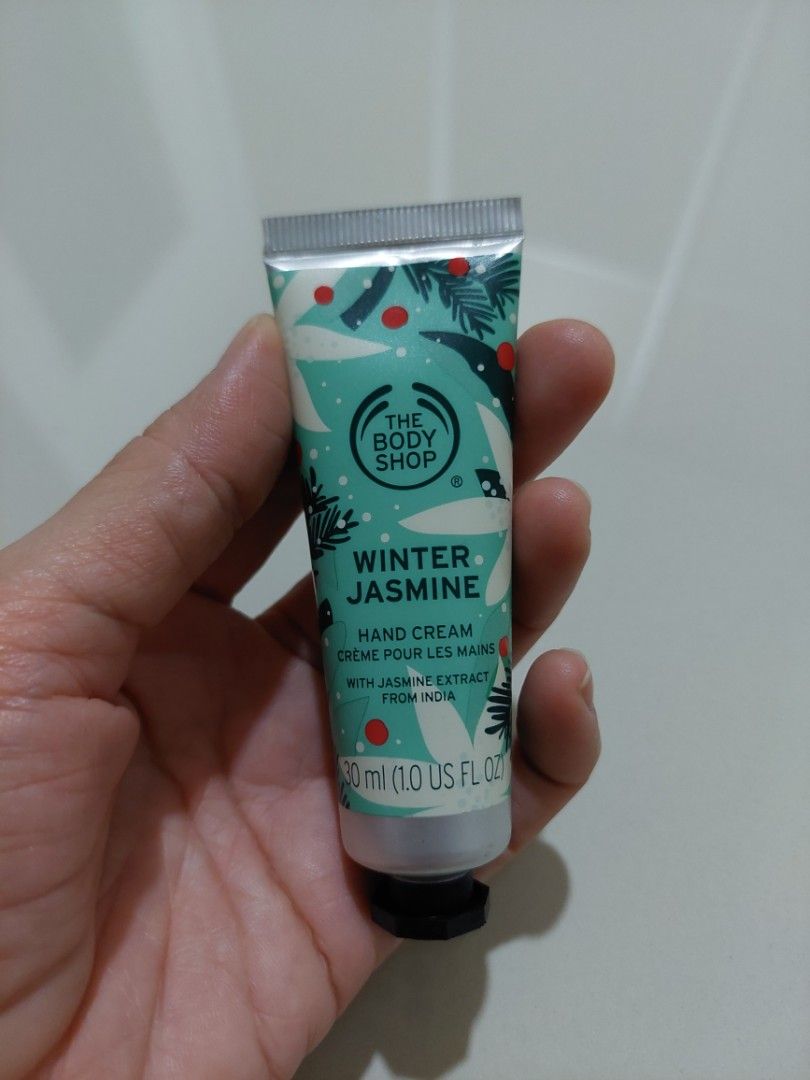 The Body Shop Winter Jasmine Hand Cream, Beauty & Personal Care, Hands