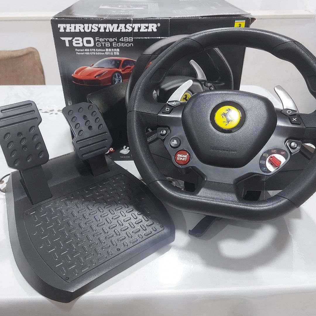 Thrustmaster t80 ferrari 488 store gtb edition racing wheel
