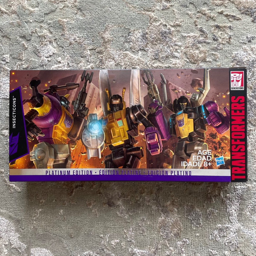 Transformers Insecticons Platinum Edition, Hobbies & Toys, Toys & Games ...