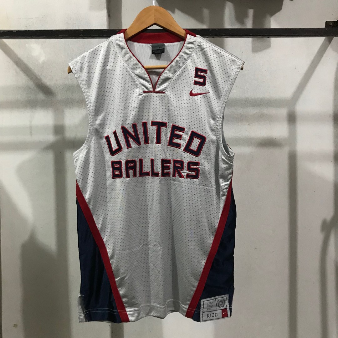 United Ballers Kidd Jersey NBA, Fesyen Pria, Pakaian , Atasan di Carousell