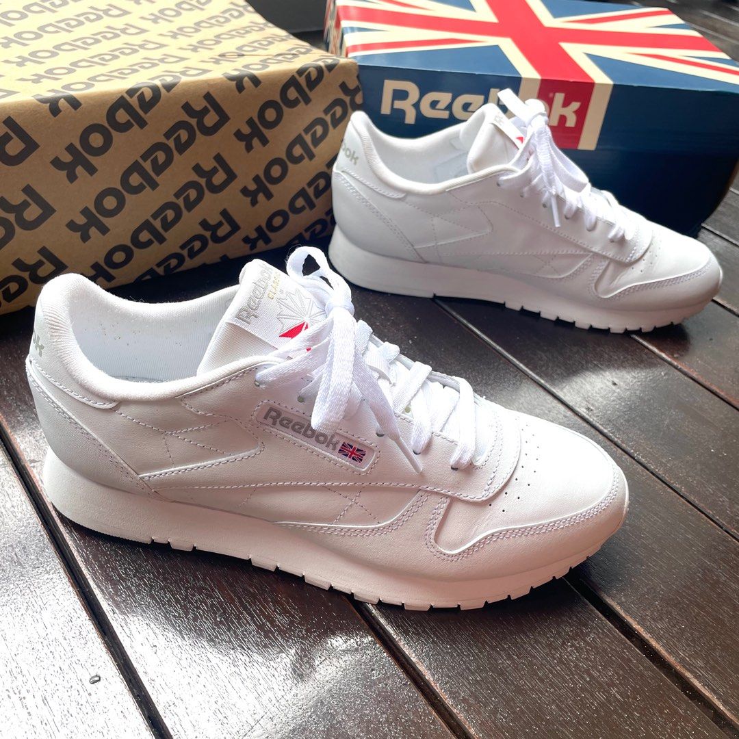 Reebok full white online