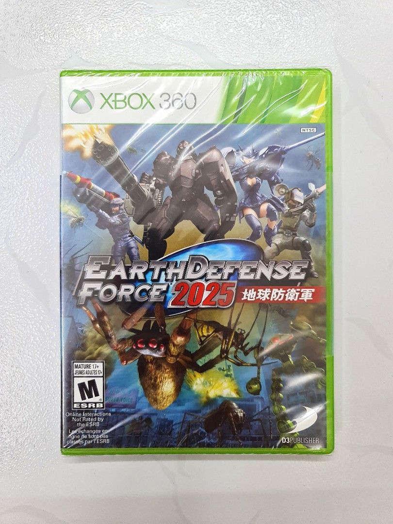 Video Game for Xbox 360 : Earth Defense Force 2025 *Brand New* (NTSCJ