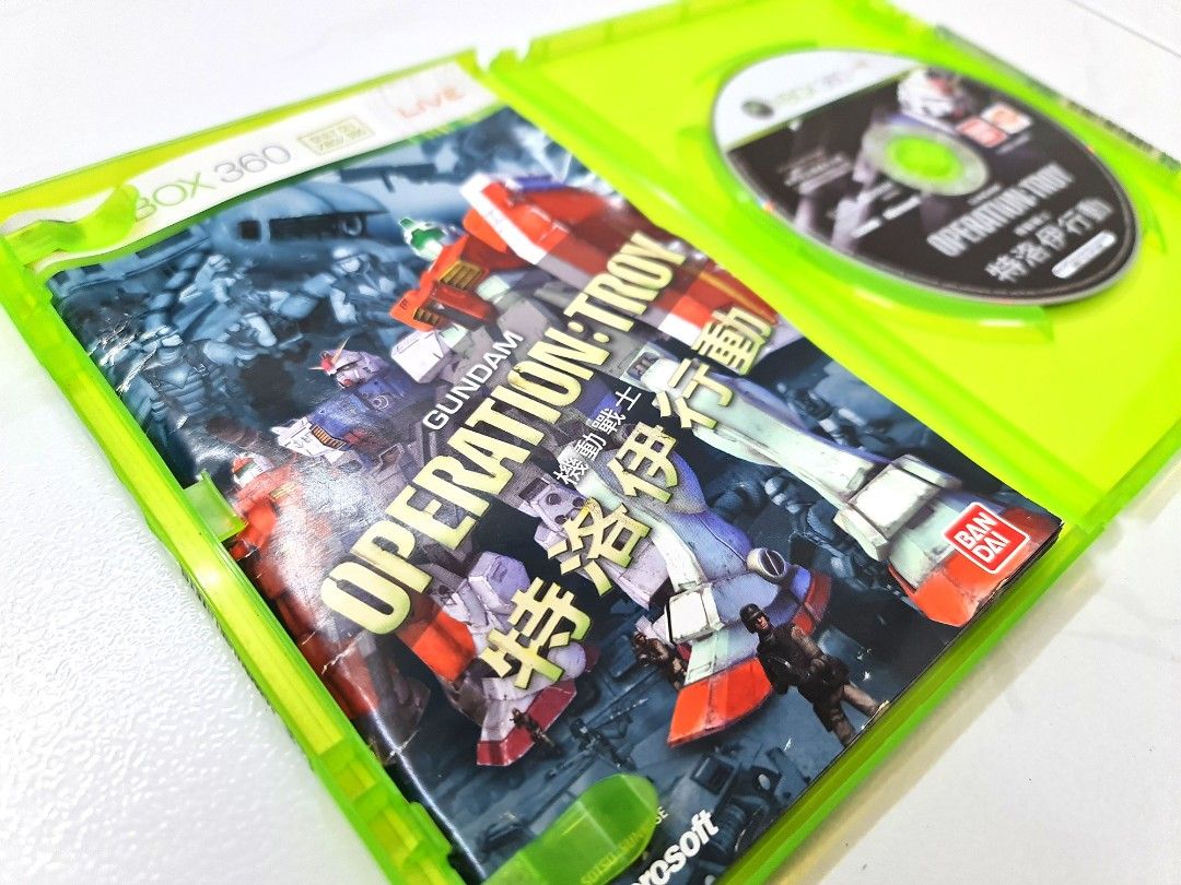 Video Game for Xbox 360 Gundam Operation Troy Japanese Game with