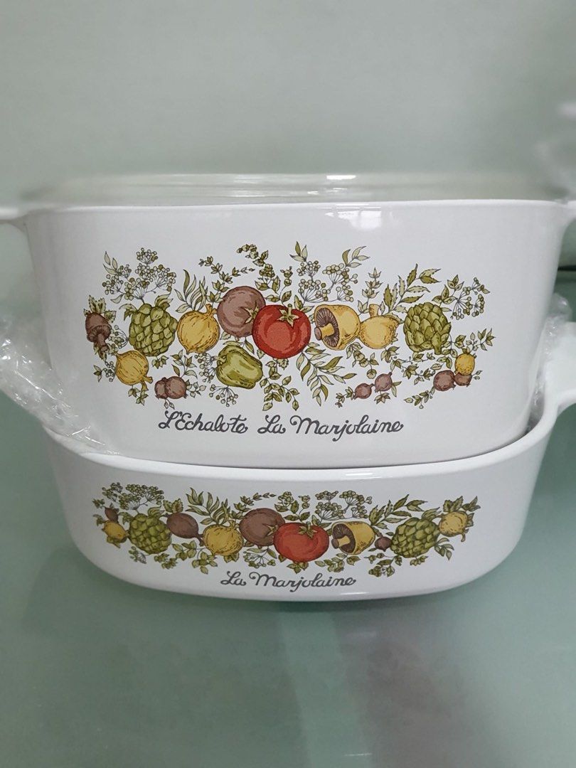 Vintage Corningware SPICE OF LIFE (19721987), Furniture & Home Living